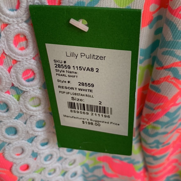 Lily Pulitzer summer dress size2 - Picture 2 of 3